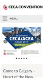 Mobile Screenshot of cecaconvention.com